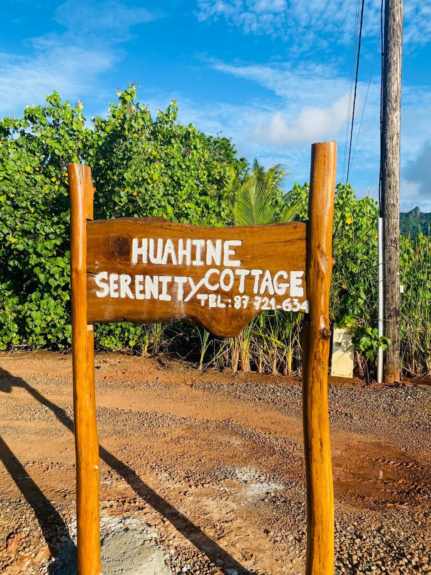 Huahine Serenity Cottage Maroe Bagian luar foto
