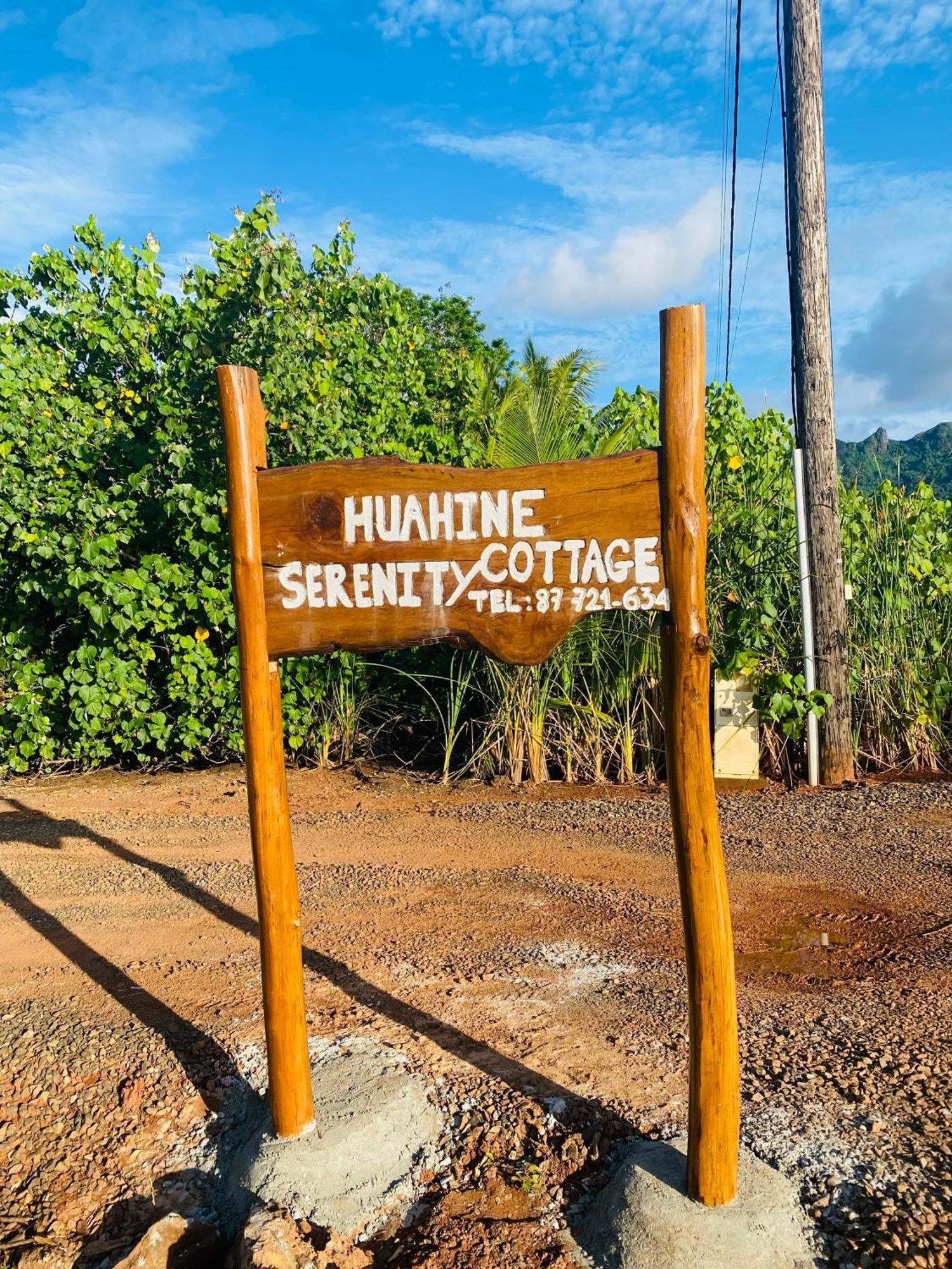 Huahine Serenity Cottage Maroe Bagian luar foto